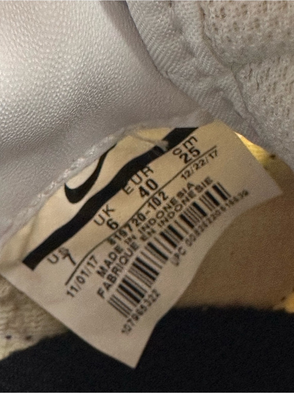 Nike Cortez Nylon Sneaker Womens Sz 9 - Picture 15 of 16